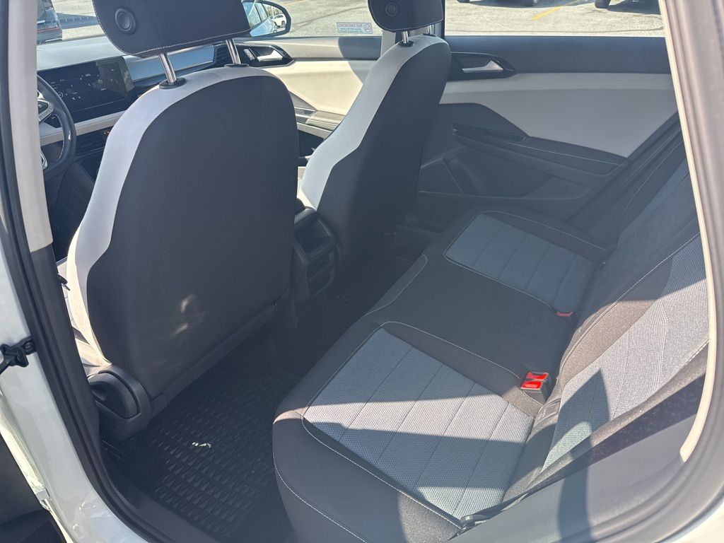 2025 Volkswagen Taos 1.5T S White at Subaru and VW of Moon Township
