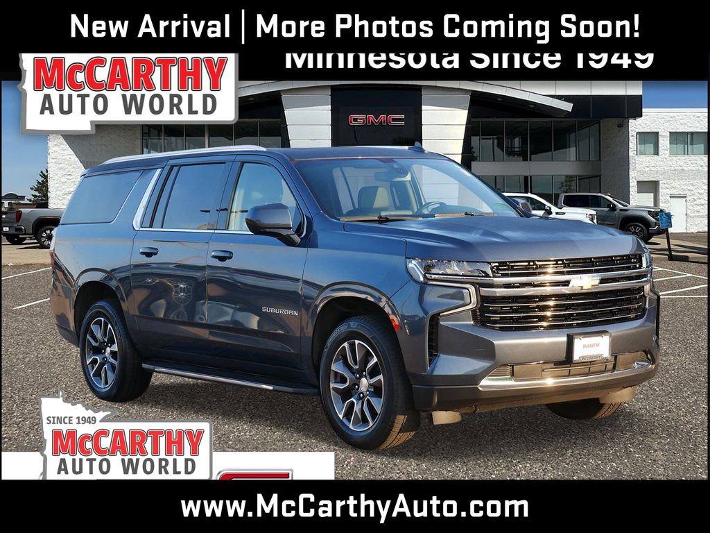 Shadow Gray Metallic 2021 Chevrolet Suburban SUV / Crossover Four-Wheel Drive