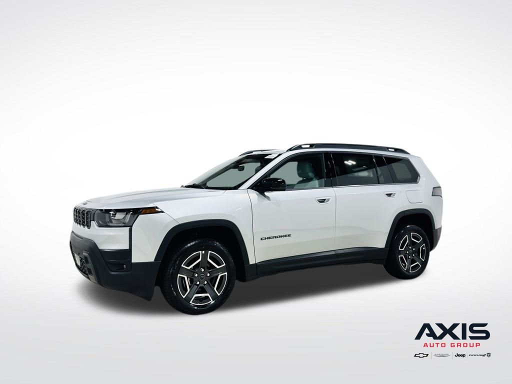 Silver Zynith Clearcoat 2026 Jeep Cherokee SUV / Crossover Four-Wheel Drive Continuously Variable Transmission