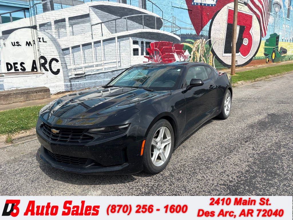 Black 2020 Chevrolet Camaro 1LT Coupe RWD Coupe Rear-Wheel Drive 8-Speed Automatic