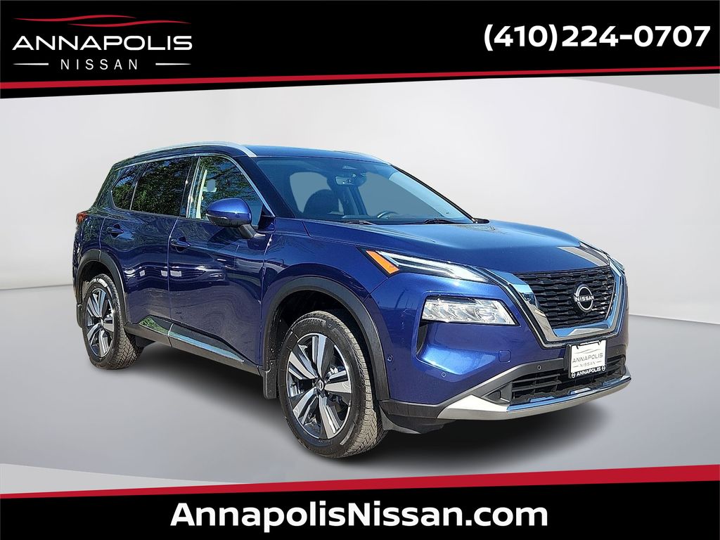 Caspian Blue Metallic 2023 Nissan Rogue SUV / Crossover All-Wheel Drive Continuously Variable Transmission