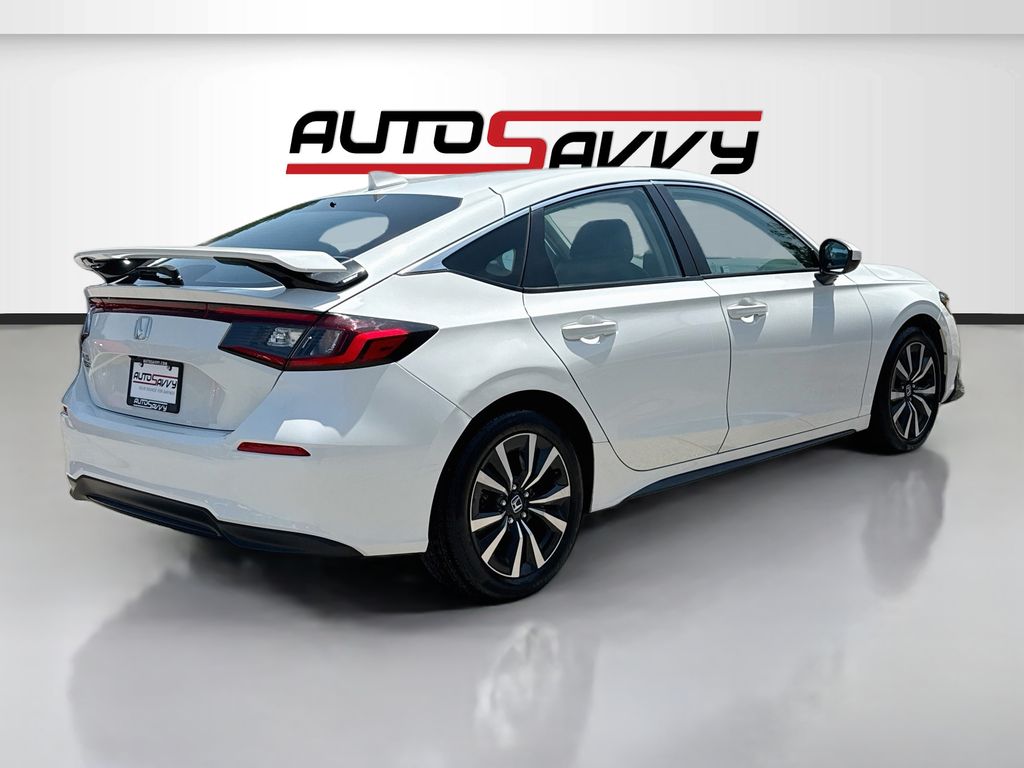 2024 Honda Civic EX-L White at Shottenkirk Kia Fort Bend