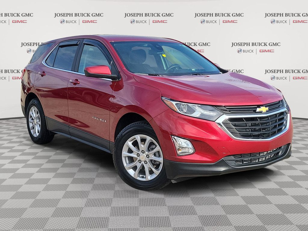 Cajun Red Tintcoat 2021 Chevrolet Equinox LT AWD with 1LT SUV / Crossover Four-Wheel Drive 6-Speed Automatic Overdrive