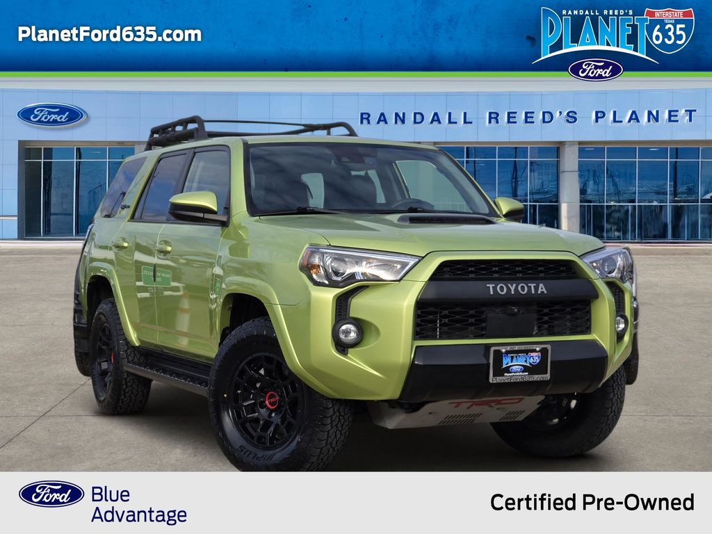 Green (Lime) 2022 Toyota 4Runner TRD Pro 4WD SUV / Crossover Four-Wheel Drive 5-Speed Automatic
