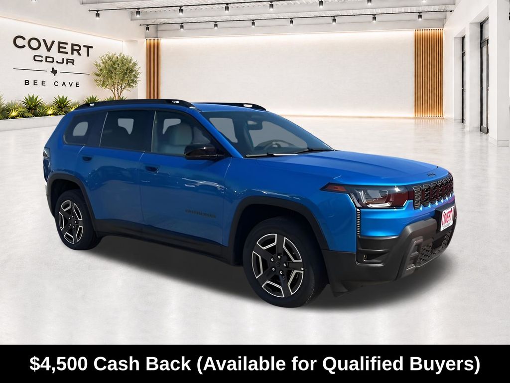 Blue Pearl 2026 Jeep Cherokee SUV / Crossover Four-Wheel Drive Continuously Variable Transmission