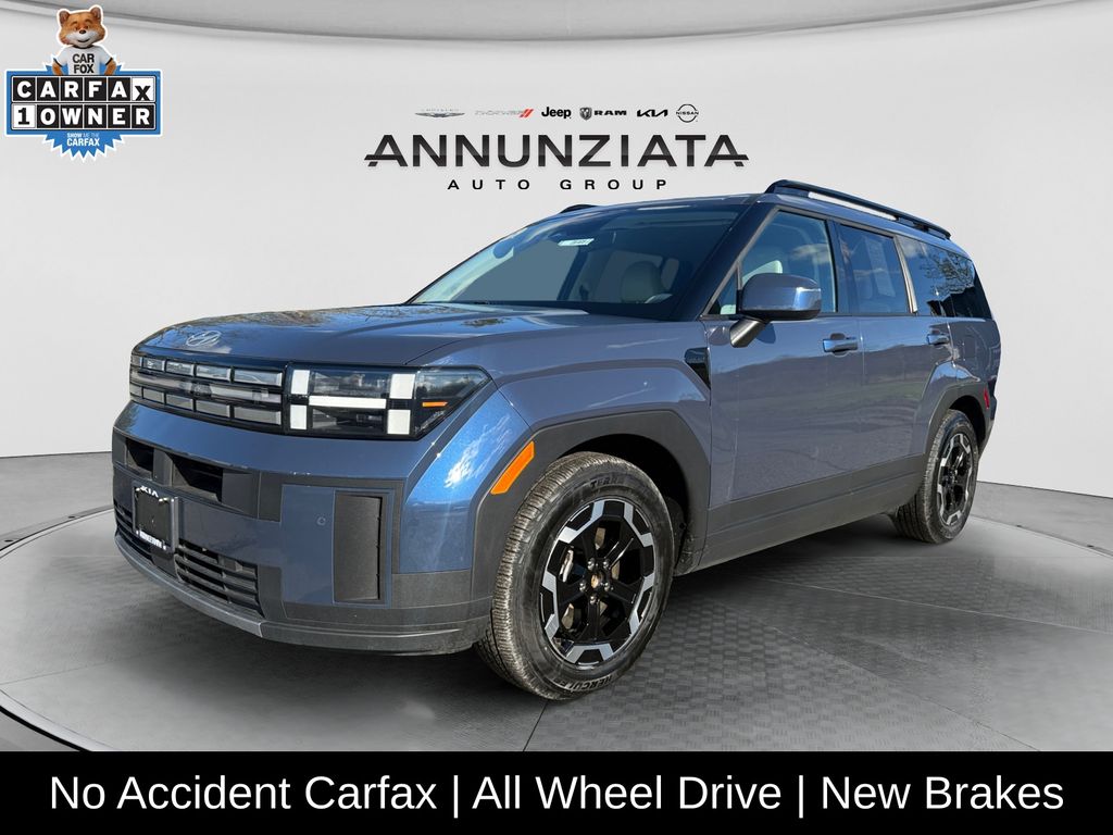 Atlantis Blue 2025 Hyundai Santa Fe SUV / Crossover All-Wheel Drive Automatic