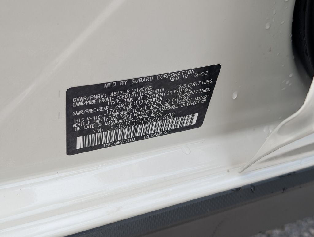 used 2024 Subaru Crosstrek car, priced at $24,698