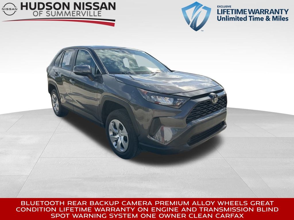 2022 Magnetic Gray Metallic Toyota RAV4 LE SUV