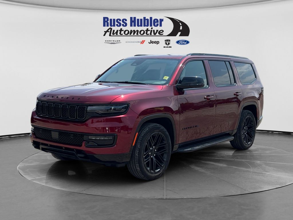 Velvet Red Pearlcoat 2024 Jeep Wagoneer SUV / Crossover Four-Wheel Drive 8-Speed Automatic
