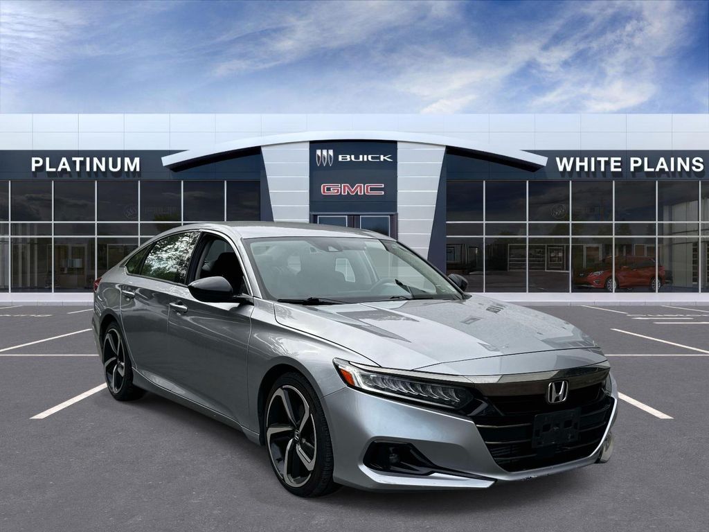  2021 Honda Accord Sedan Front-Wheel Drive Continuously Variable Transmission