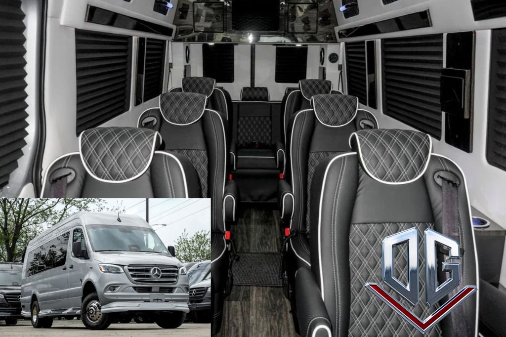 Hightech Silver 2026 Mercedes-Benz Sprinter Cargo 3500XD 170 High Roof Extended AWD Van All-Wheel Drive 9-Speed Automatic