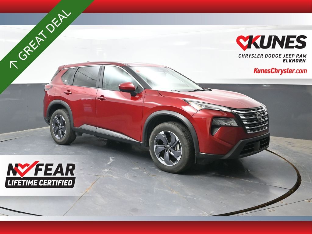 Red (Scarlet Ember Tintcoat) 2025 Nissan Rogue SUV / Crossover Front-Wheel Drive Continuously Variable Transmission