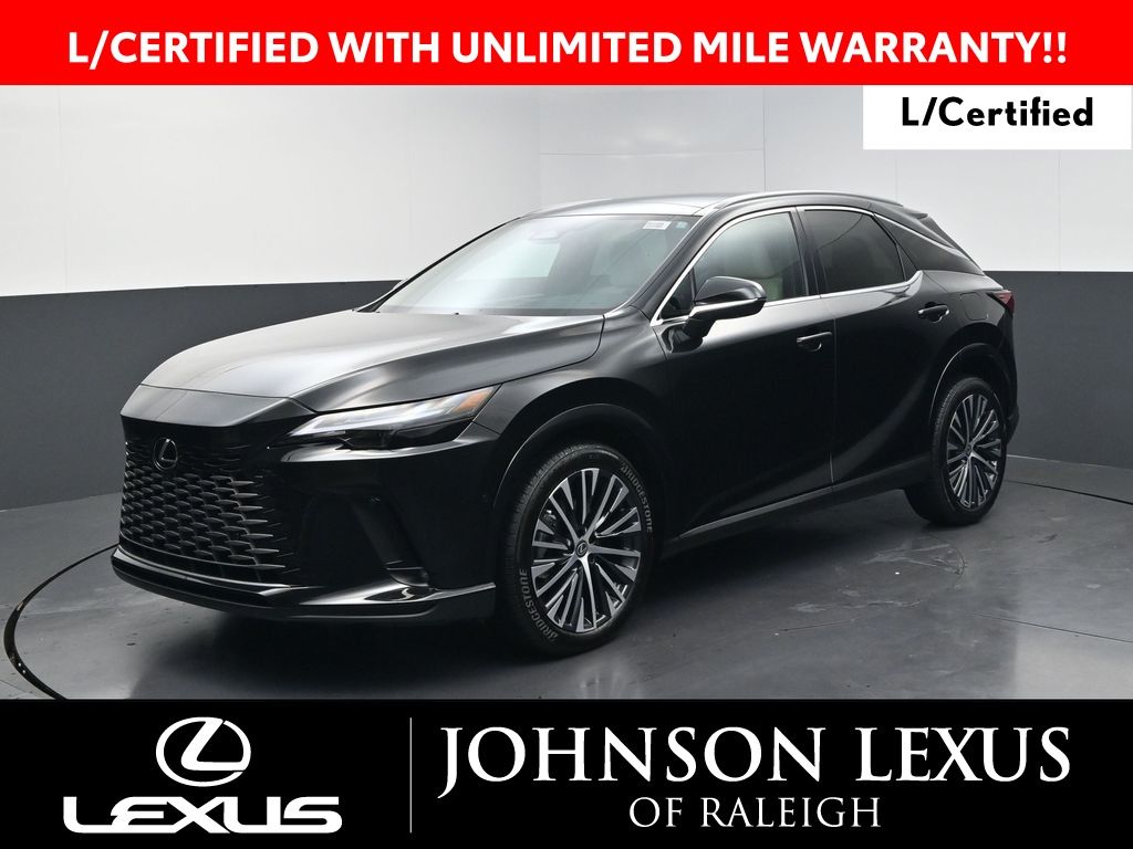Black (Caviar) 2026 Lexus RX Hybrid SUV / Crossover All-Wheel Drive Continuously Variable Transmission