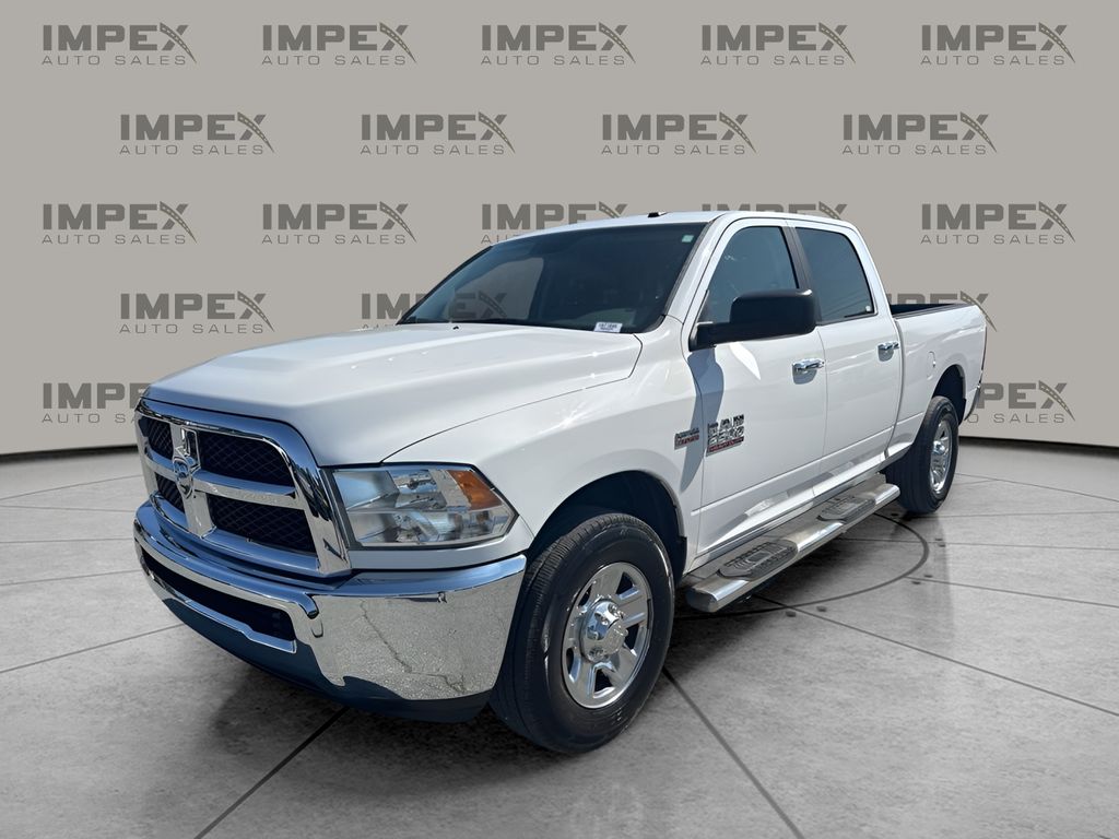 Bright White Clearcoat 2014 RAM 2500 SLT Crew Cab Pickup Truck 4X2 6-Speed Automatic