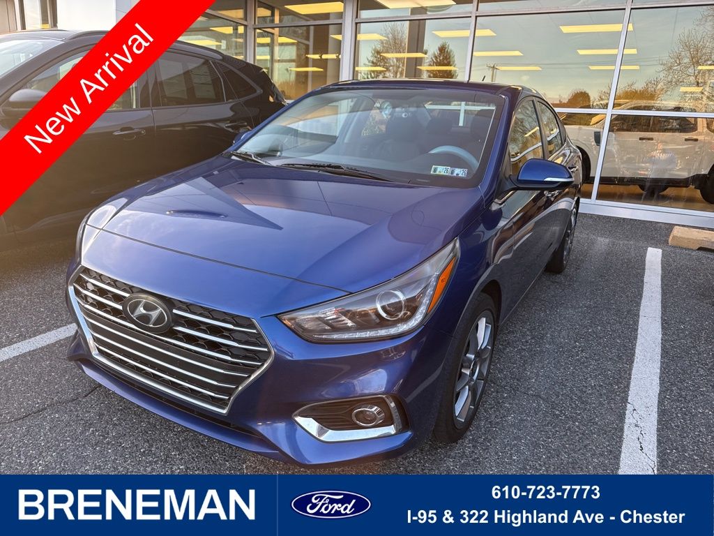 Admiral Blue 2018 Hyundai Accent Limited Sedan FWD Sedan Front-Wheel Drive 6-Speed Automatic