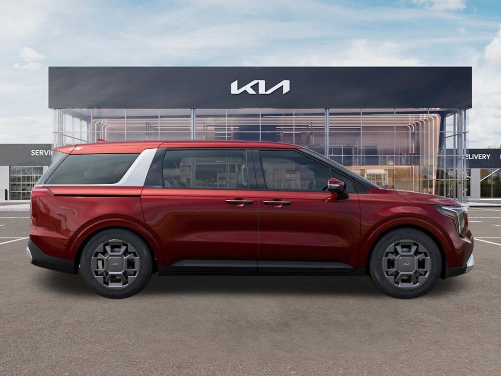 2026 Kia Carnival Hybrid EX AUTO Red at Joe Myers Mazda Kia