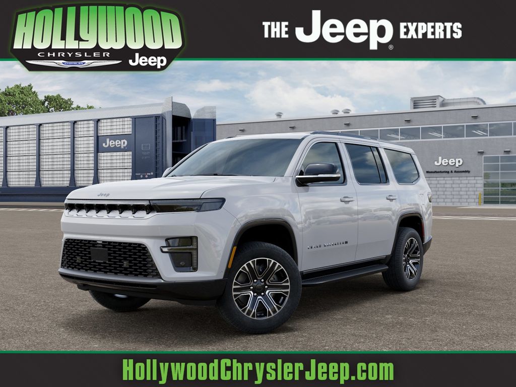 Bright White Clearcoat 2026 Jeep Grand Wagoneer SUV / Crossover Four-Wheel Drive 8-Speed Automatic