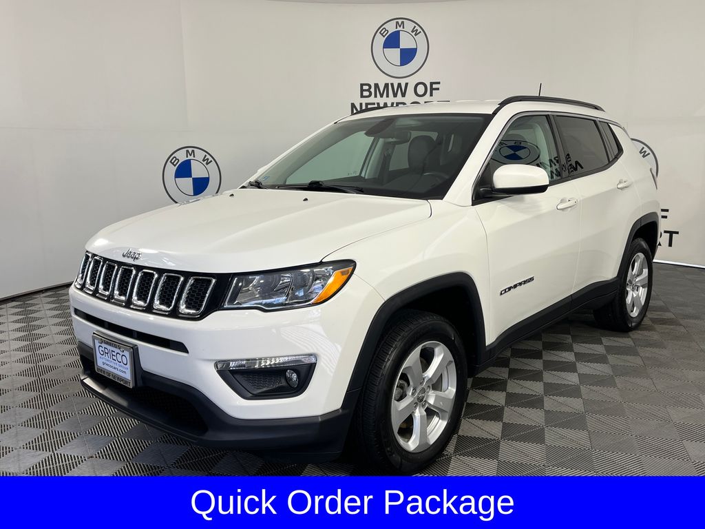 2020 Jeep Compass Latitude White Clearcoat - Grieco Acura - Image 3