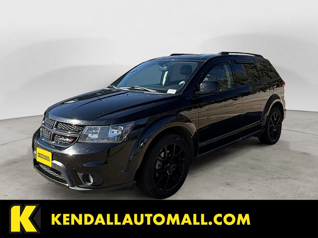 Pitch Black Clearcoat 2017 Dodge Journey GT AWD SUV / Crossover All-Wheel Drive 6-Speed Automatic