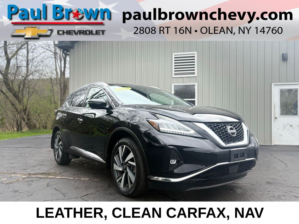 Super Black 2023 Nissan Murano SUV / Crossover All-Wheel Drive Continuously Variable Transmission