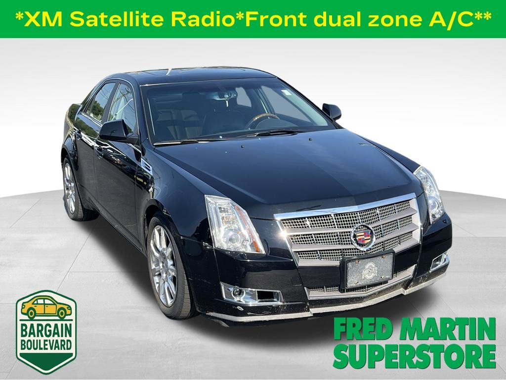 Black Raven 2009 Cadillac CTS Sedan All-Wheel Drive 6-Speed Automatic