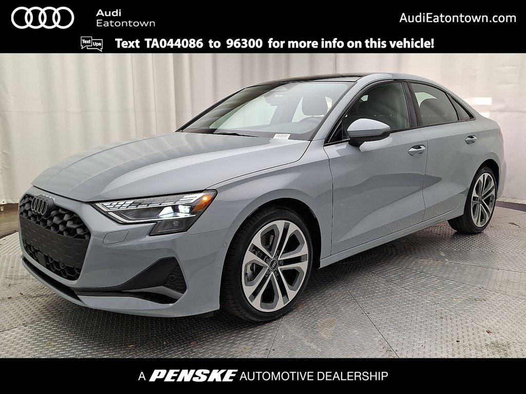 Gray Pearl 2026 Audi A3 Hatchback All-Wheel Drive 7-Speed Automatic