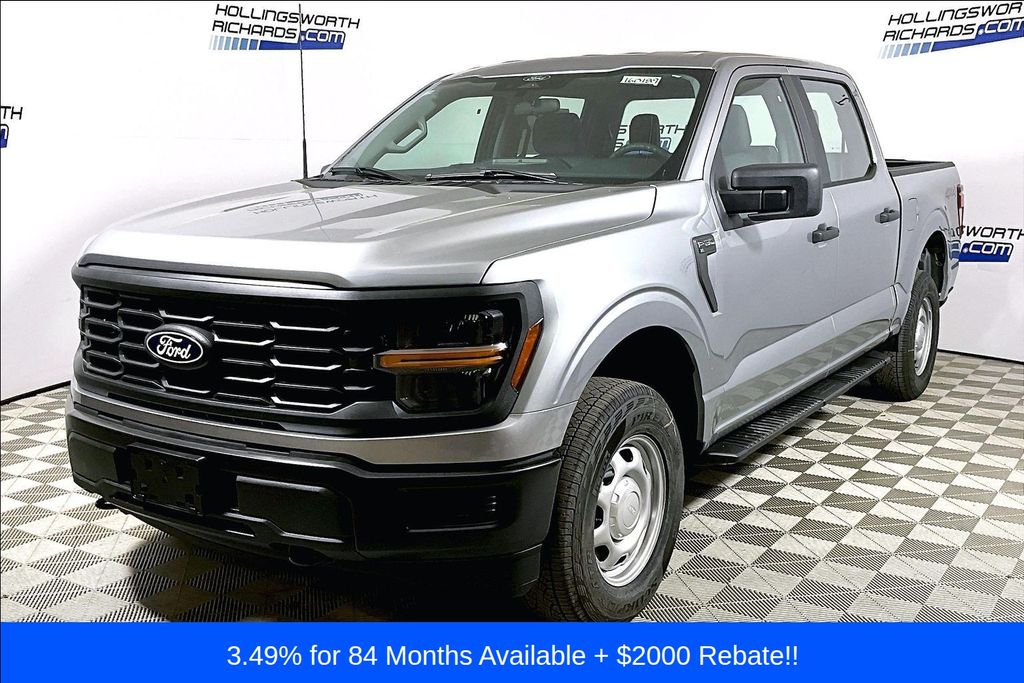 Iconic Silver Metallic 2026 Ford F-150 Pickup Truck Four-Wheel Drive Automatic