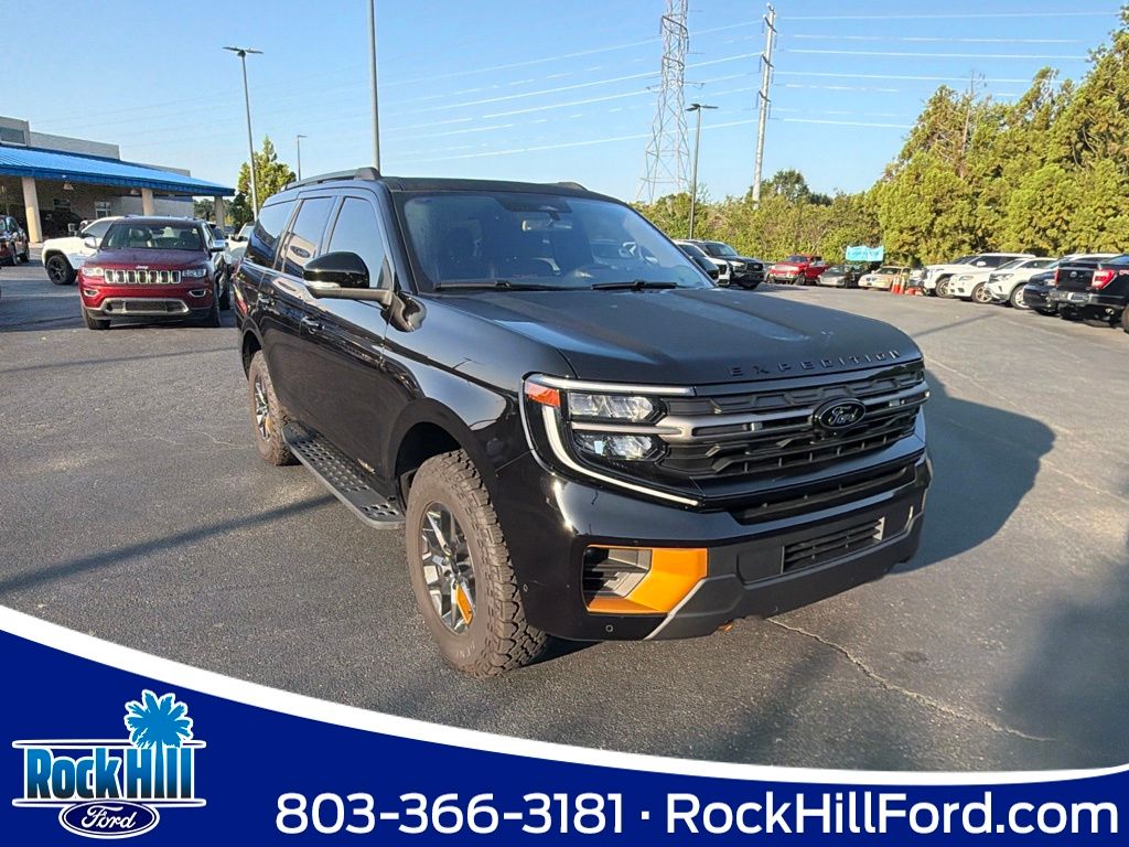 Black Metallic 2025 Ford Expedition SUV / Crossover Four-Wheel Drive Automatic