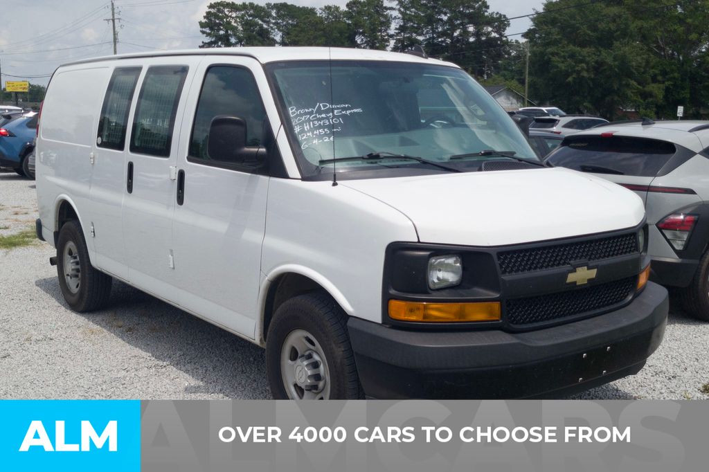 Used 2017 Chevrolet Express Cargo Work Van with VIN 1GCWGAFF2H1343101 for sale in Florence, SC
