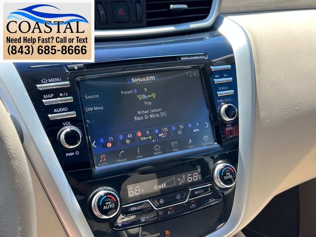 2017 Nissan Murano SV White at Coastal Chevrolet Cadillac