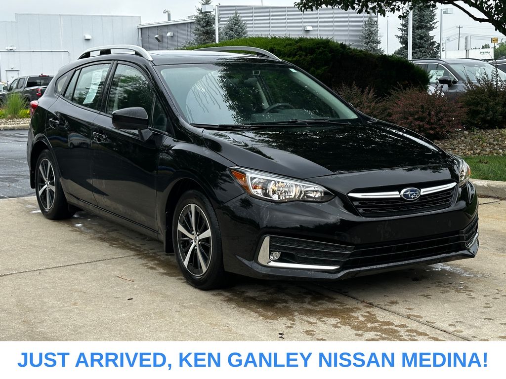 Crystal Black Silica 2023 Subaru Impreza Wagon All-Wheel Drive Continuously Variable Transmission