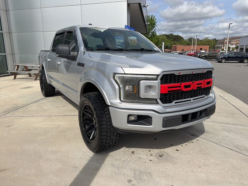 Ingot Silver Metallic 2018 Ford F-150 XLT SuperCrew RWD Pickup Truck 4X2 Automatic