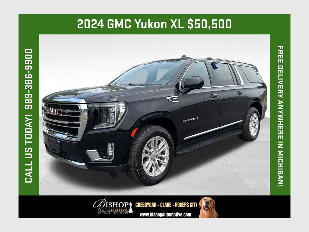Onyx Black 2024 GMC Yukon XL SUV / Crossover Four-Wheel Drive