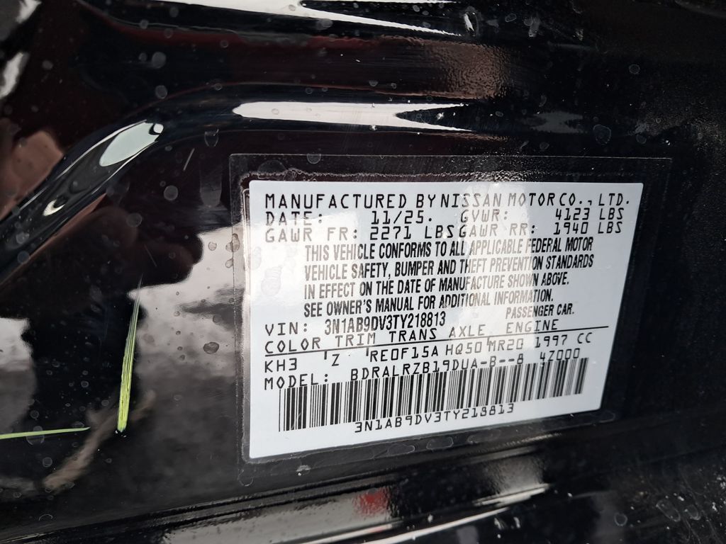 2026 Nissan Sentra SR Black at Bob Ruth Ford