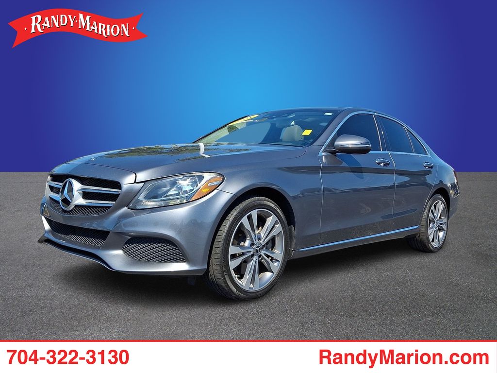 designo Selenite Gray Magno 2018 Mercedes-Benz C-Class C 300 Sedan 4MATIC Sedan All-Wheel Drive 9-Speed Automatic