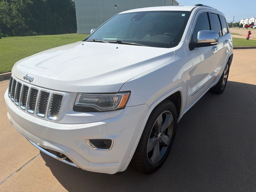 Bright White Clearcoat 2015 Jeep Grand Cherokee SUV / Crossover Four-Wheel Drive 8-Speed Automatic