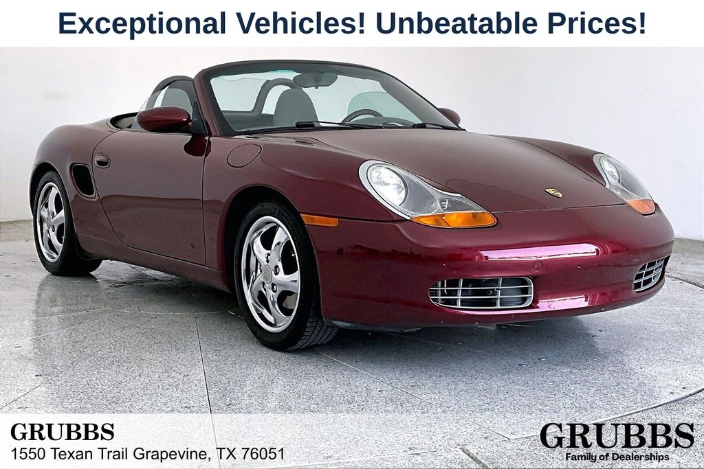 Arena Red Metallic 2000 Porsche Boxster Base Convertible Rear-Wheel Drive 5-Speed Manual