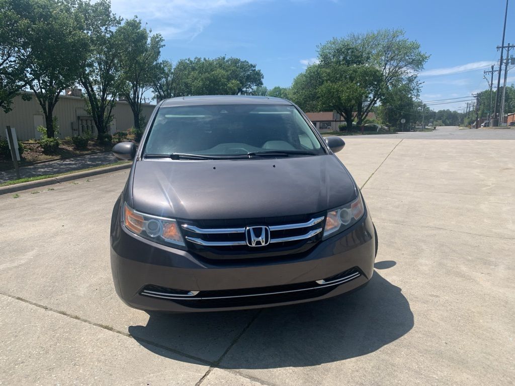 Gray (Modern Steel Metallic) 2015 Honda Odyssey EX-L FWD Minivan Front-Wheel Drive 6-Speed Automatic