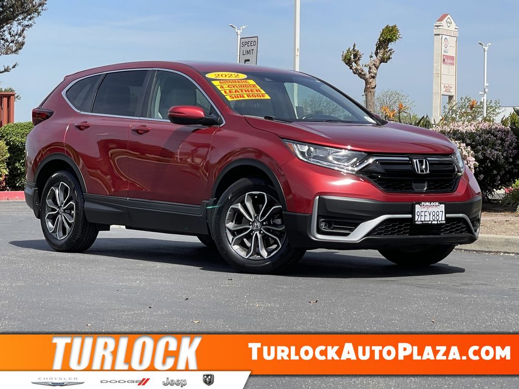 Red 2022 Honda CR-V SUV / Crossover Front-Wheel Drive Continuously Variable Transmission