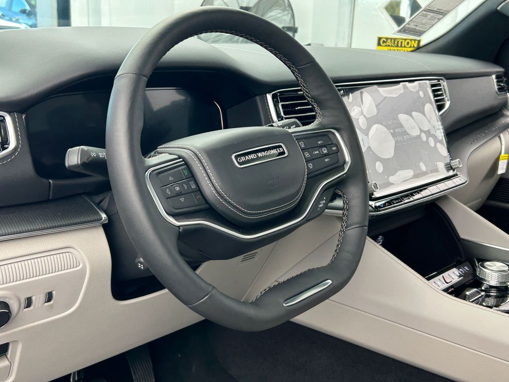 New 2026 Bright White Clearcoat Jeep Summit Obsidian image 15