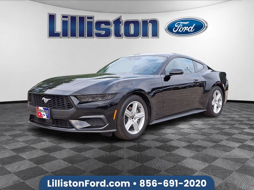 Shadow Black 2026 Ford Mustang Coupe Rear-Wheel Drive Automatic