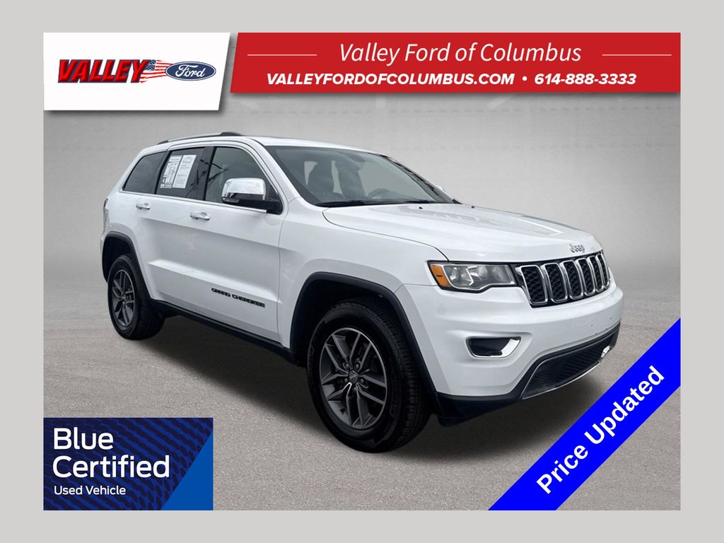 Bright White Clearcoat 2017 Jeep Grand Cherokee SUV / Crossover Four-Wheel Drive 8-Speed Automatic