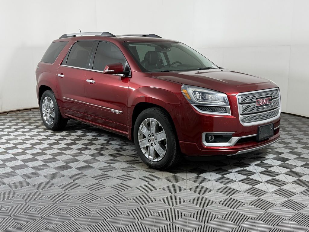 Red 2016 GMC Acadia Denali AWD SUV / Crossover All-Wheel Drive 6-Speed Automatic
