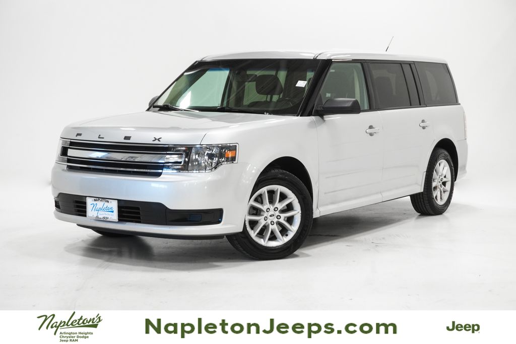 Ingot Silver Metallic 2014 Ford Flex SE SUV / Crossover Front-Wheel Drive 6-Speed Automatic