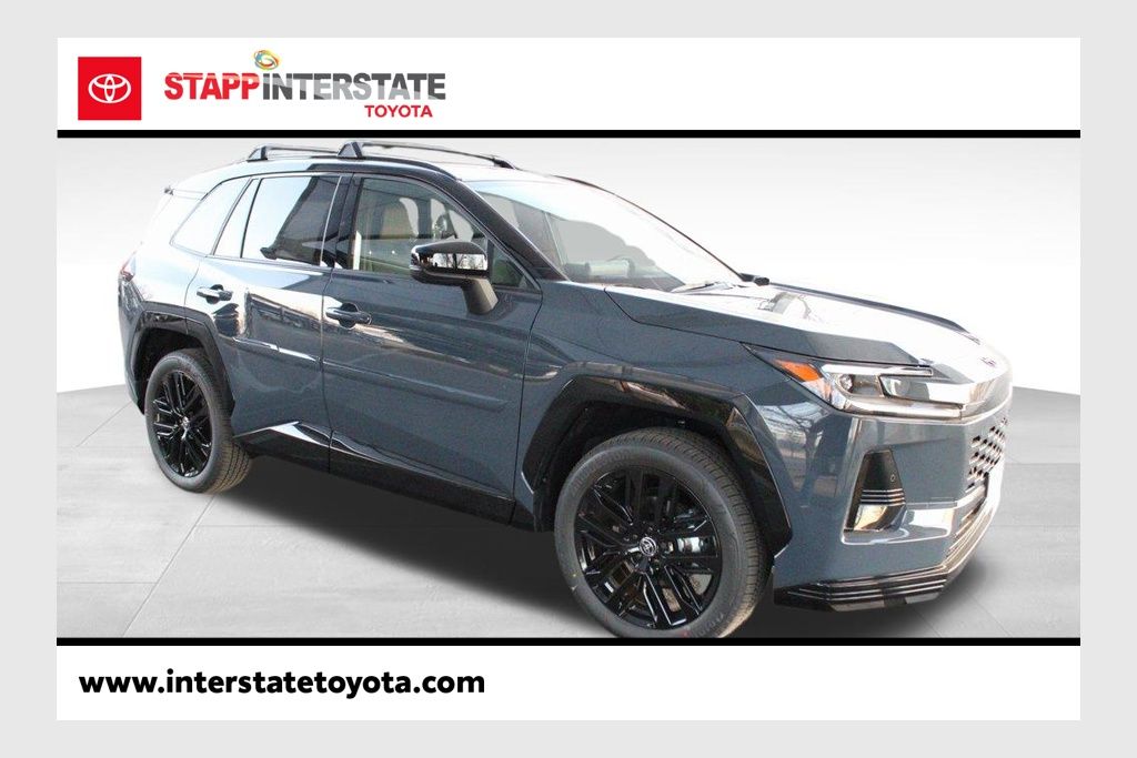 Storm Cloud/Midnight Black Metallicroof 2026 Toyota RAV4 XSE AWD SUV / Crossover All-Wheel Drive Continuously Variable Transmission