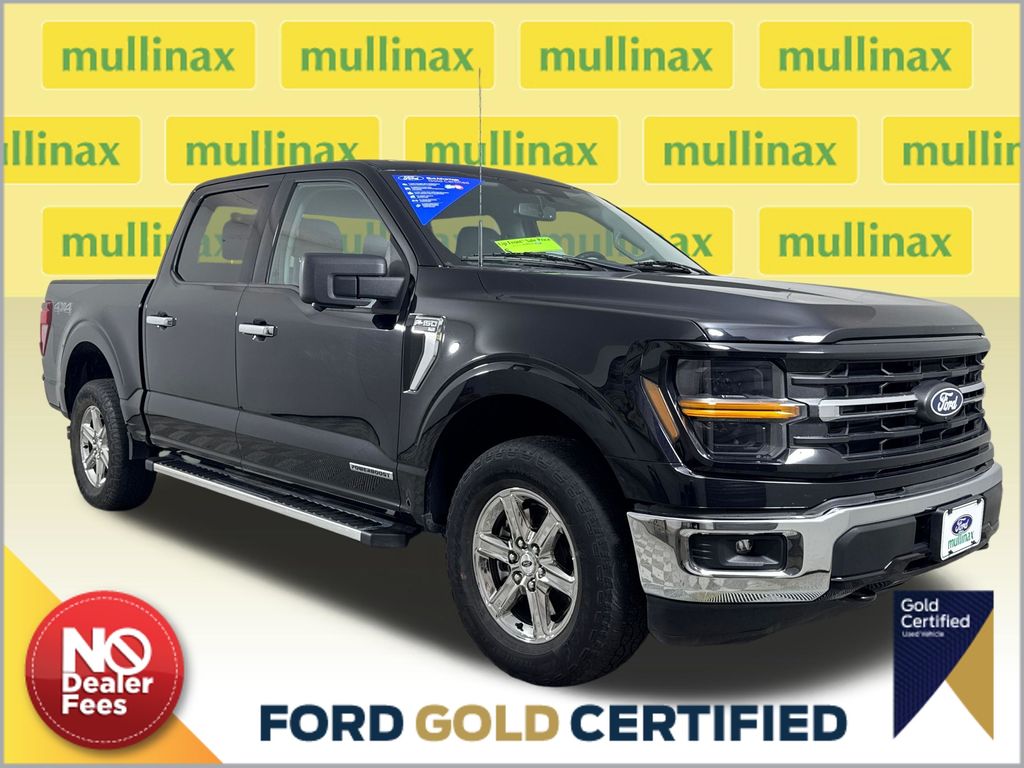 Agate Black Metallic 2024 Ford F-150 Pickup Truck Four-Wheel Drive Automatic
