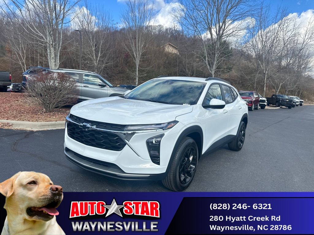 new 2025 Chevrolet Trax car, priced at $23,965