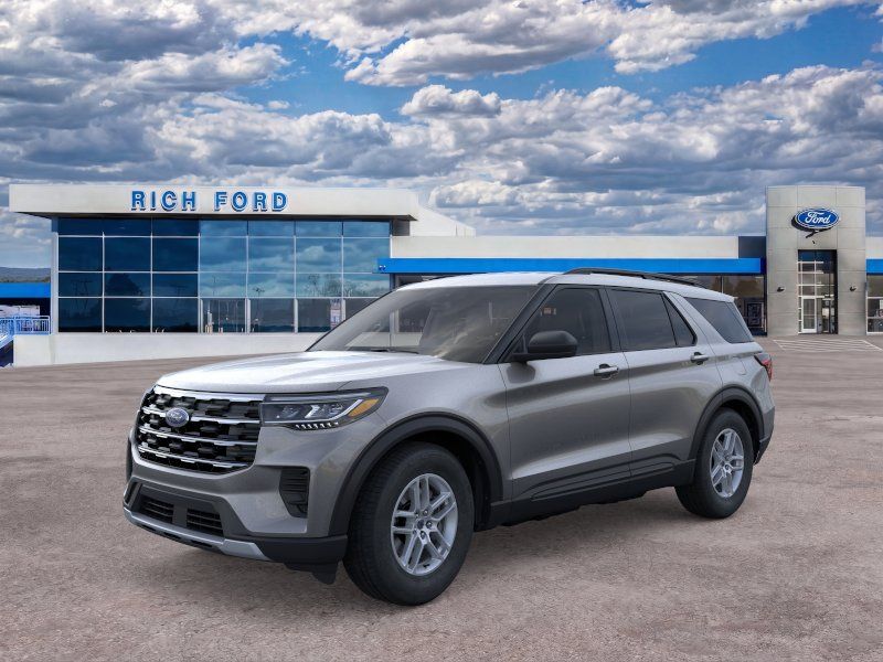 Carbonized Gray Metallic 2026 Ford Explorer SUV / Crossover Rear-Wheel Drive Automatic