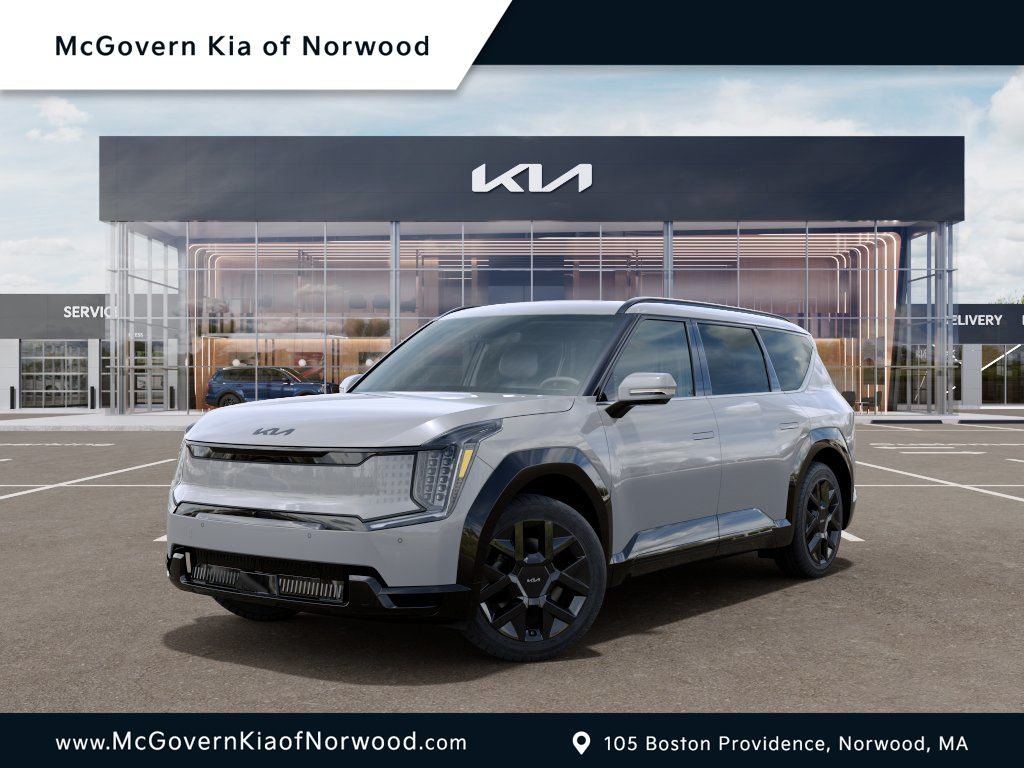 Gray 2026 Kia EV9 SUV / Crossover All-Wheel Drive 1-Speed Automatic