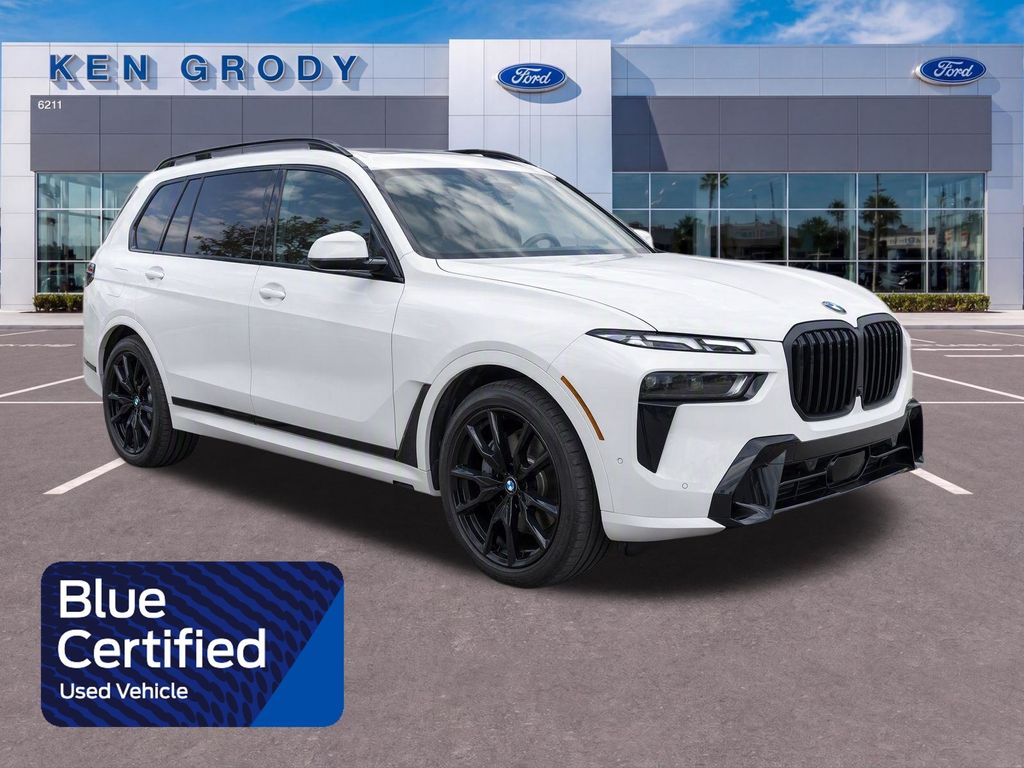 Alpine White 2025 BMW X7 SUV / Crossover All-Wheel Drive 8-Speed Automatic